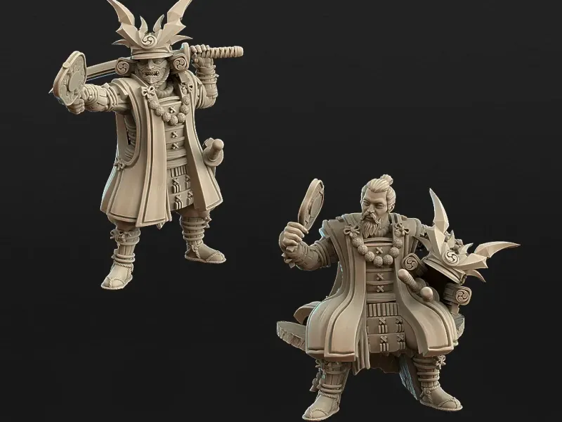 Japanischer Samurai Daimyo