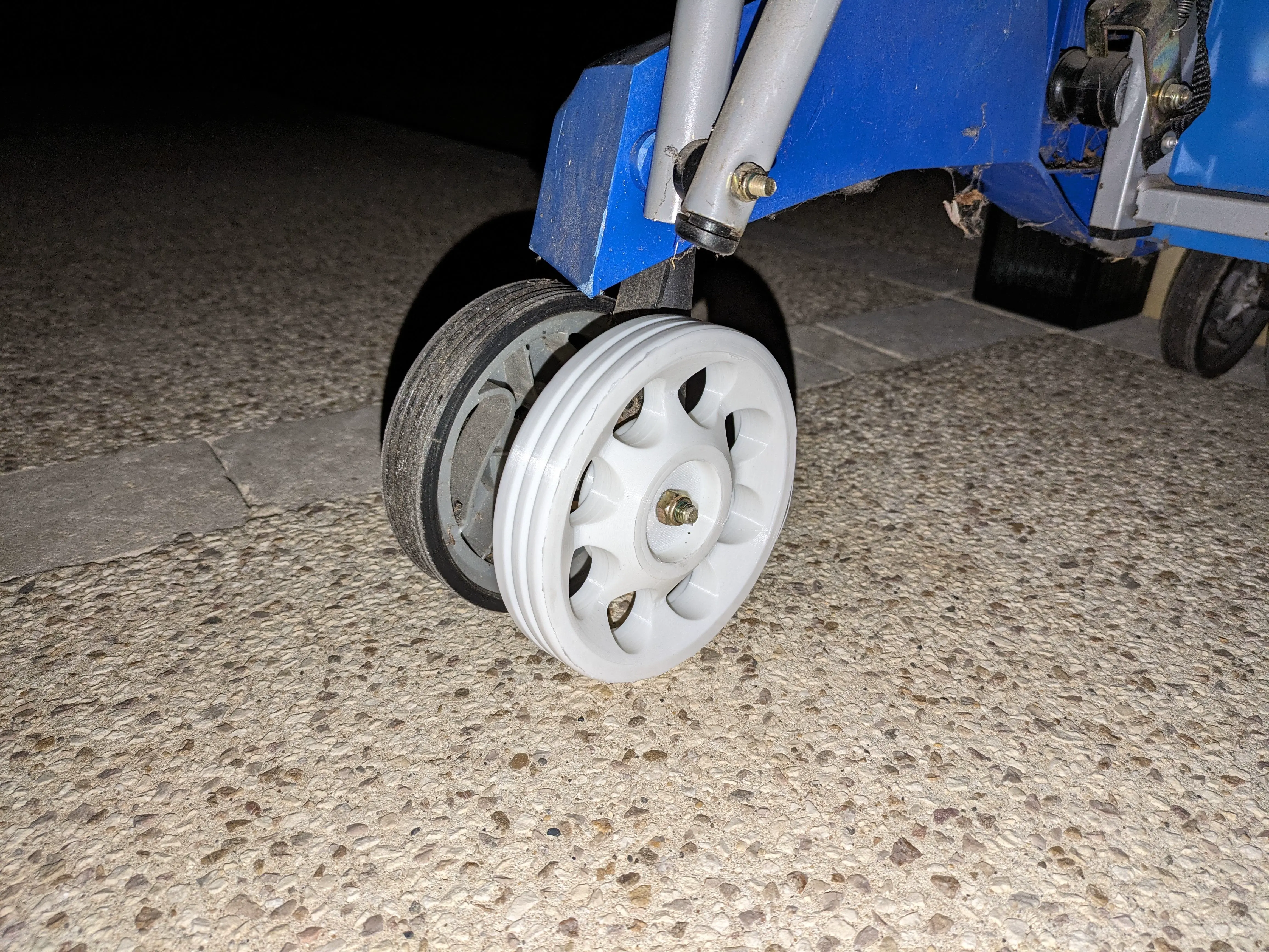 artengo 855 roue extérieure 140 mm pour table de ping-pong