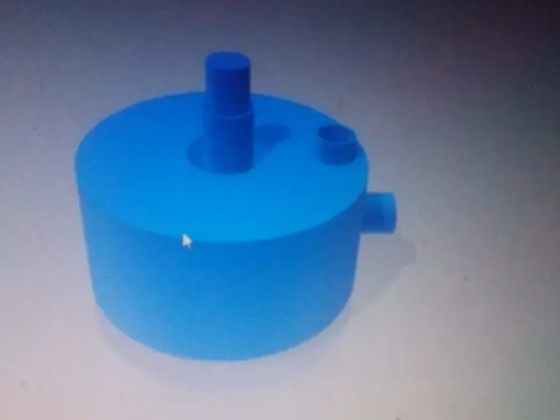 pompă-motor pneumatic