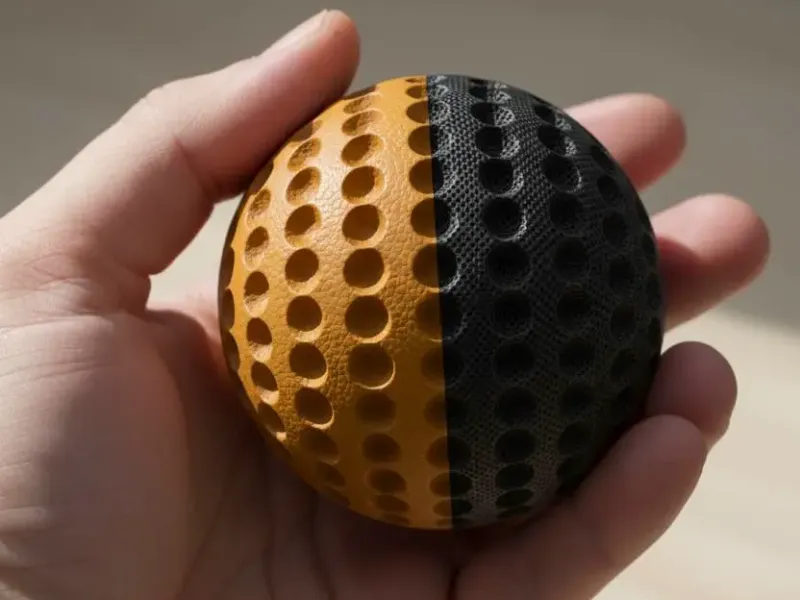 two-tone ball