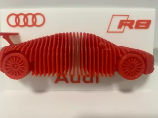 Audi R8 Layered Model