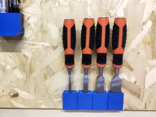 Supporto universale da parete per scalpello