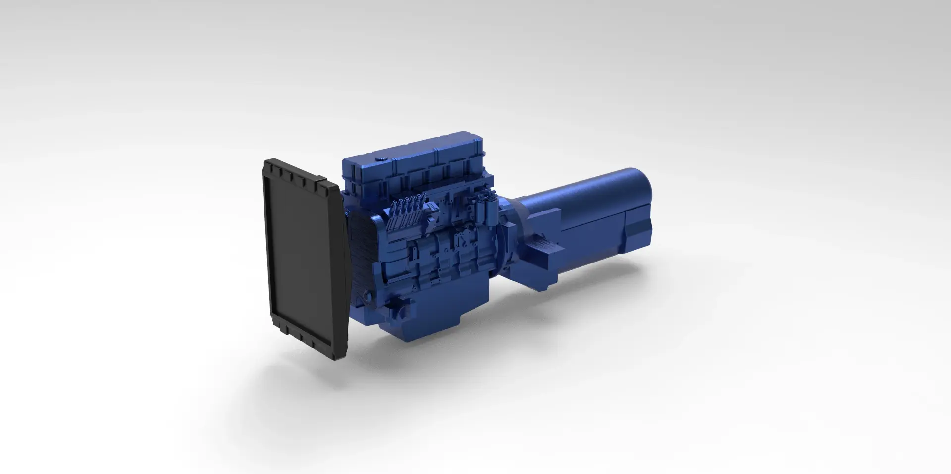 Ücretsiz 3D yazdırılabilir model ENGINE eski Kamyon Ücretsiz 3D baskı modeli