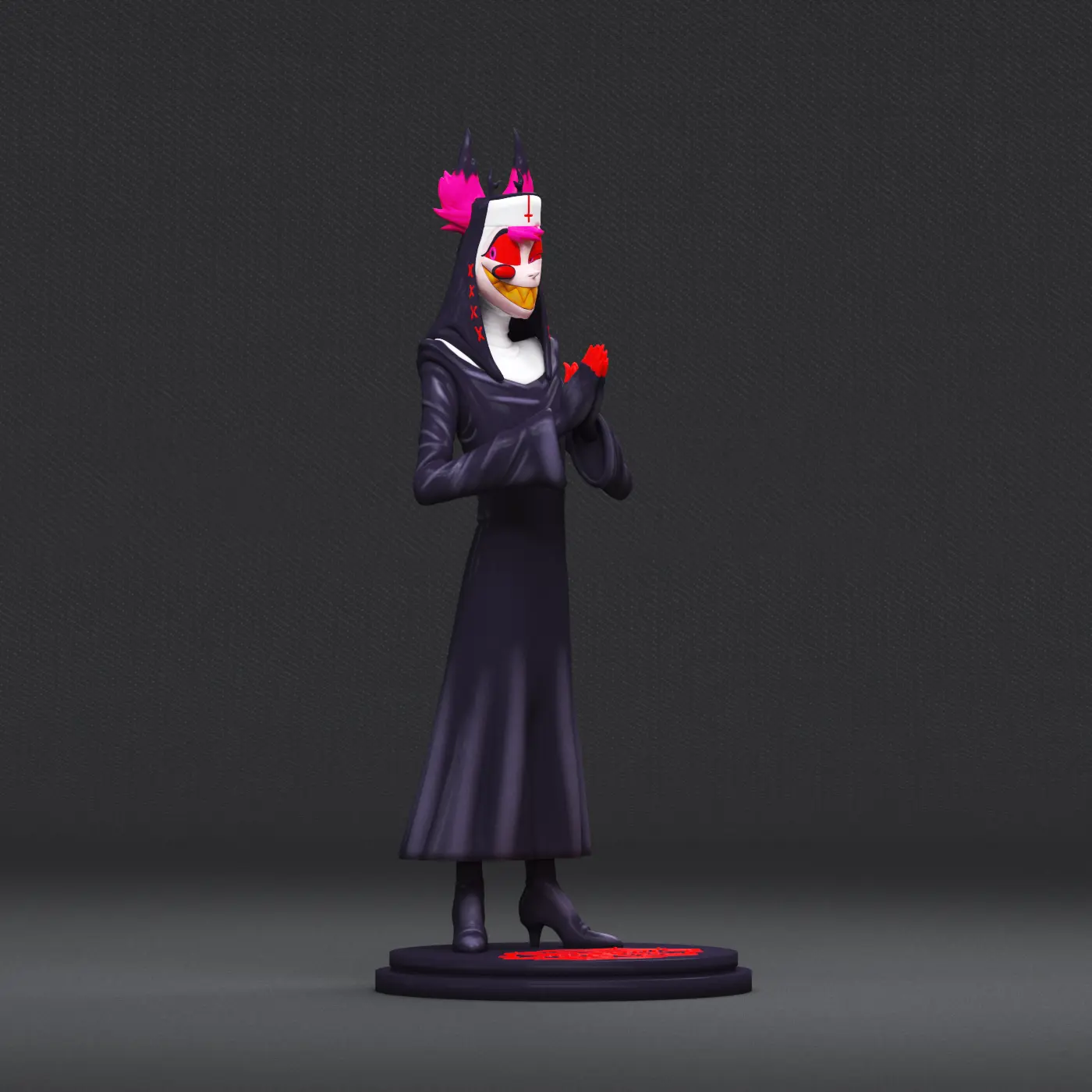 HAZBIN HOTEL - ALASTOR NUN-