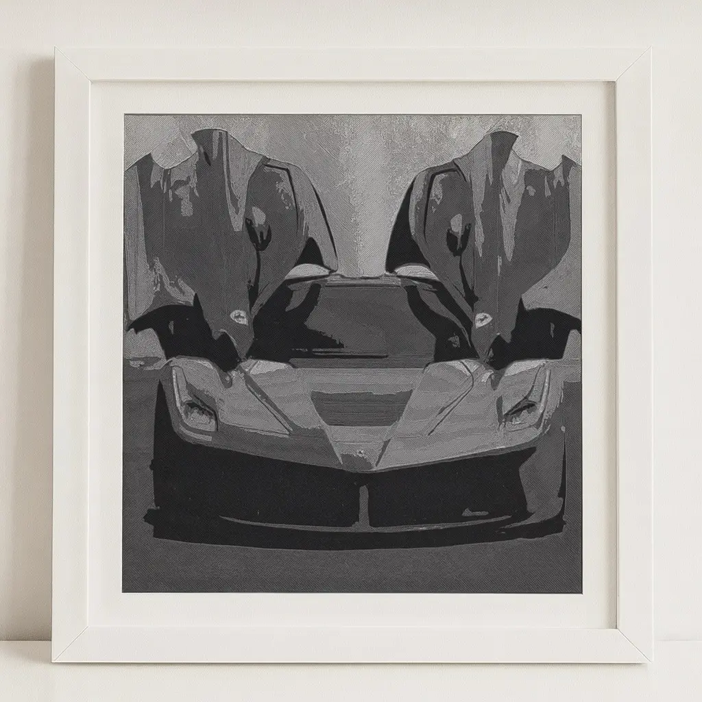 Ferarri LaFerarri 3D-Art Picture