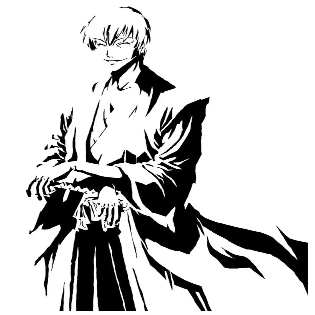Gin Ichimaru şablon