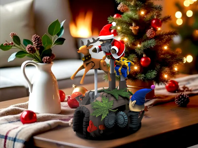 SANTA'S SLEIGH AUTOMATA (for expert creators)