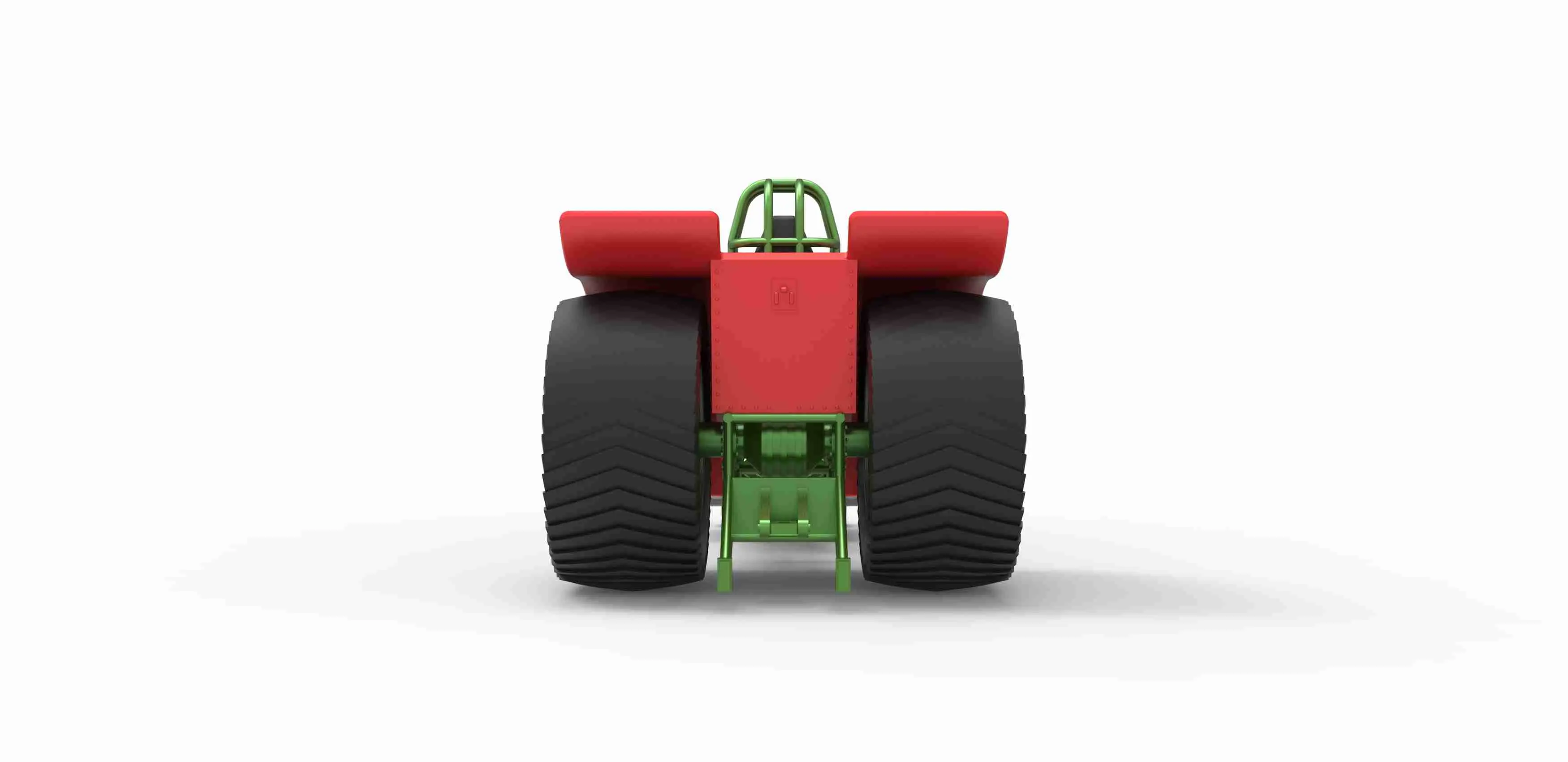 Pulling tractor with single jet engine Scale 1:25
