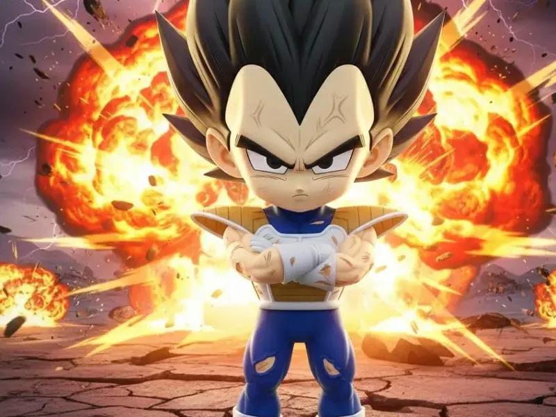 Vegueta Chibi- Dragon ball