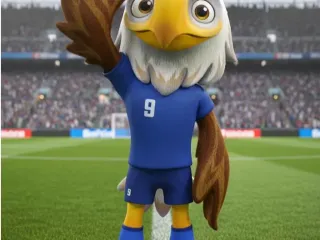 CLUTCH - mascota Estados Unidos Mundial 2026
