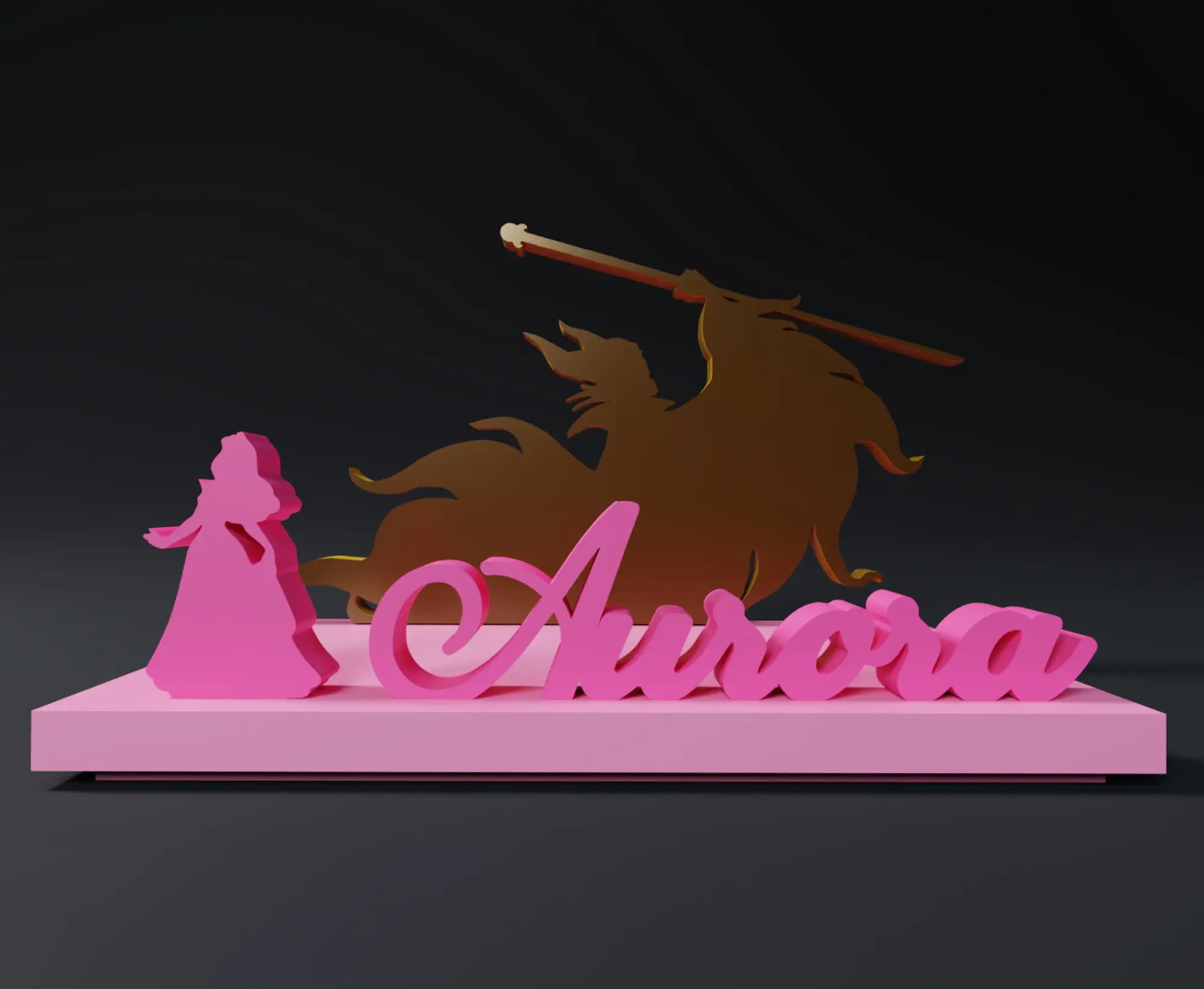 CAJA AURORA PRINCESA DISNEY - BELLA DURMIENTE