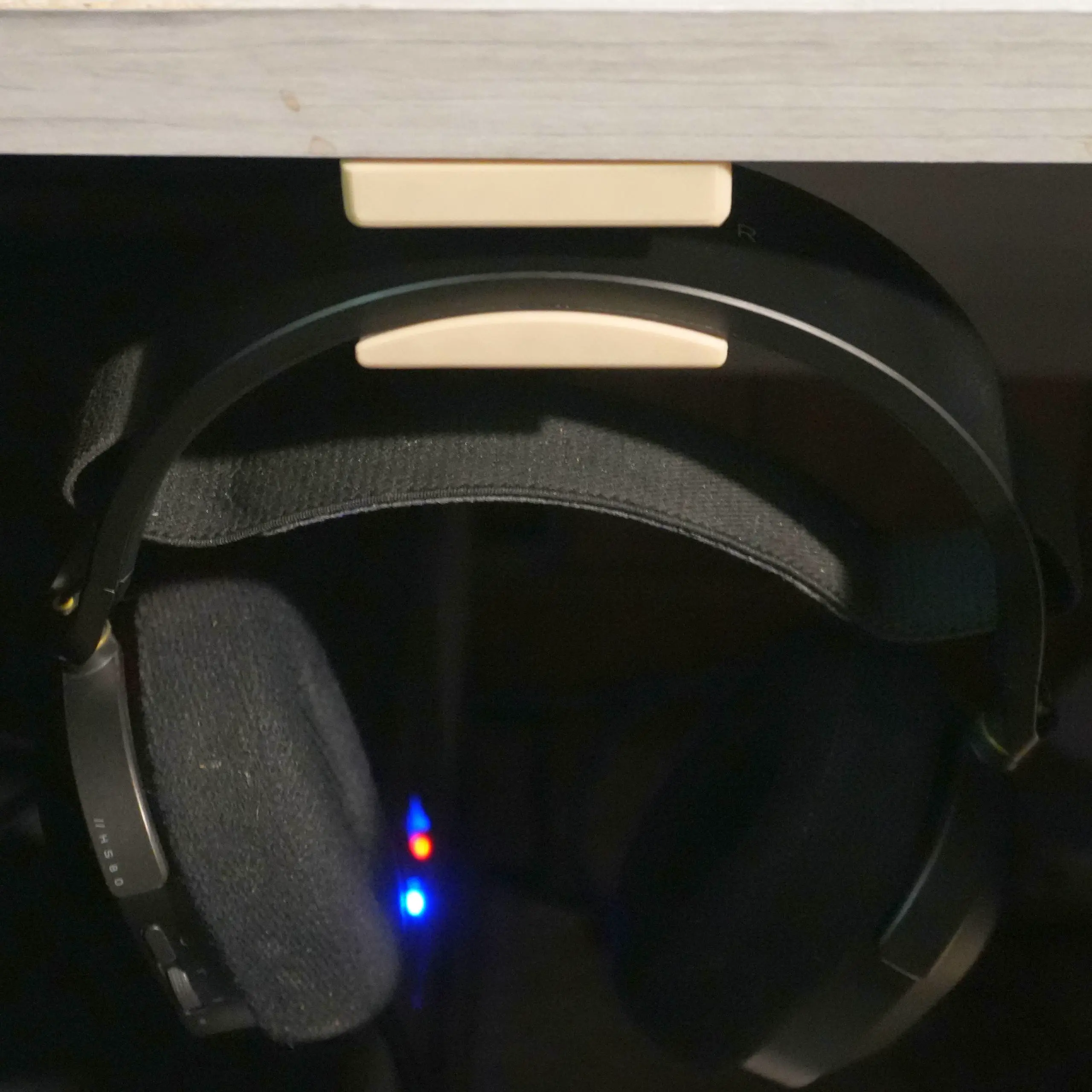 Under Desk Headphone Hangar