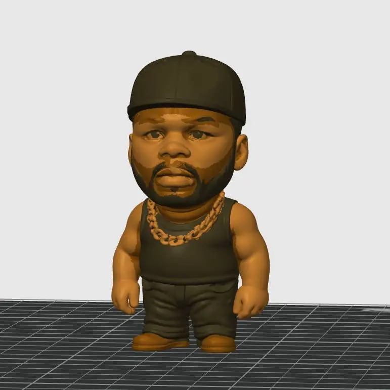 5O Cent figurine
