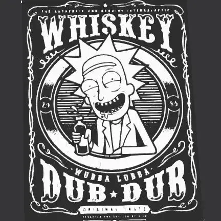 Rick Whisky plaket
