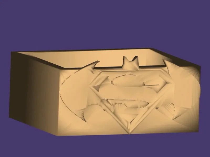 Bath and Body Works former holder with Batman vs Superman