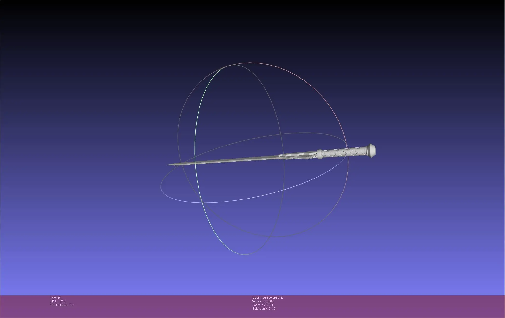 Sword Art Online Konno Yuuki Sword Printable Assembly