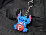 Stitch P Keychain-0