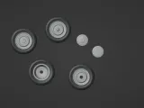 Wheels and drum brake from old pickap-4