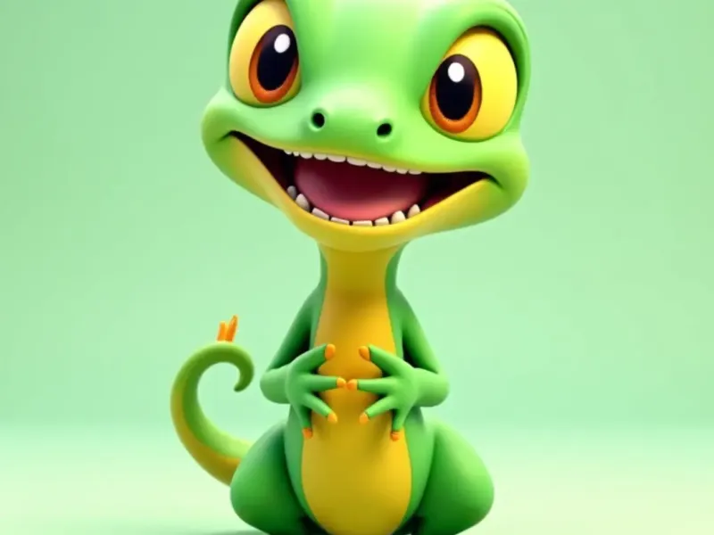 Cute lagarto