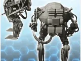 Wakldir combat robot (18) - miniatures warhammer mini RPG sc-3