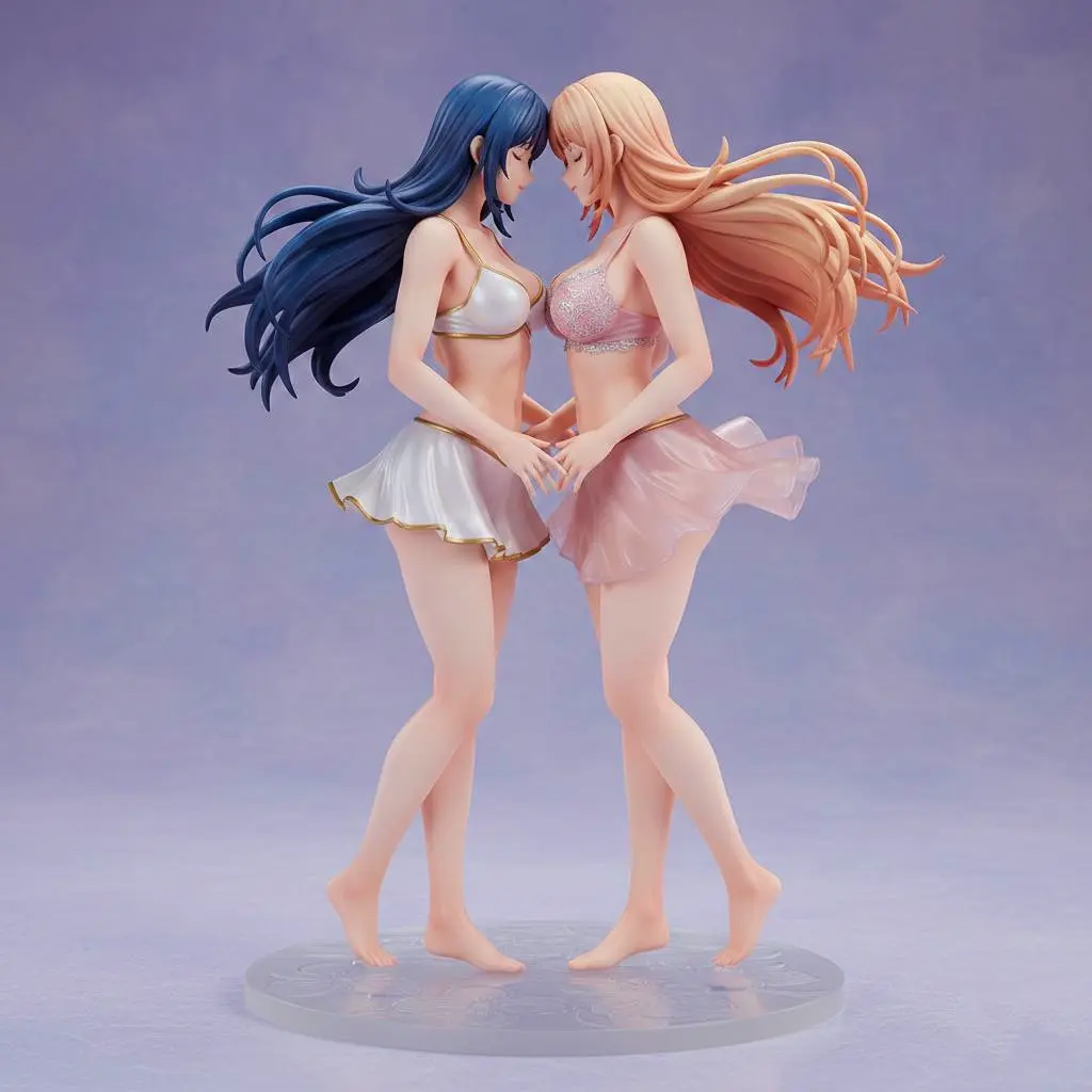 Twilight Twin Harmony – Elegant Duo Collectible