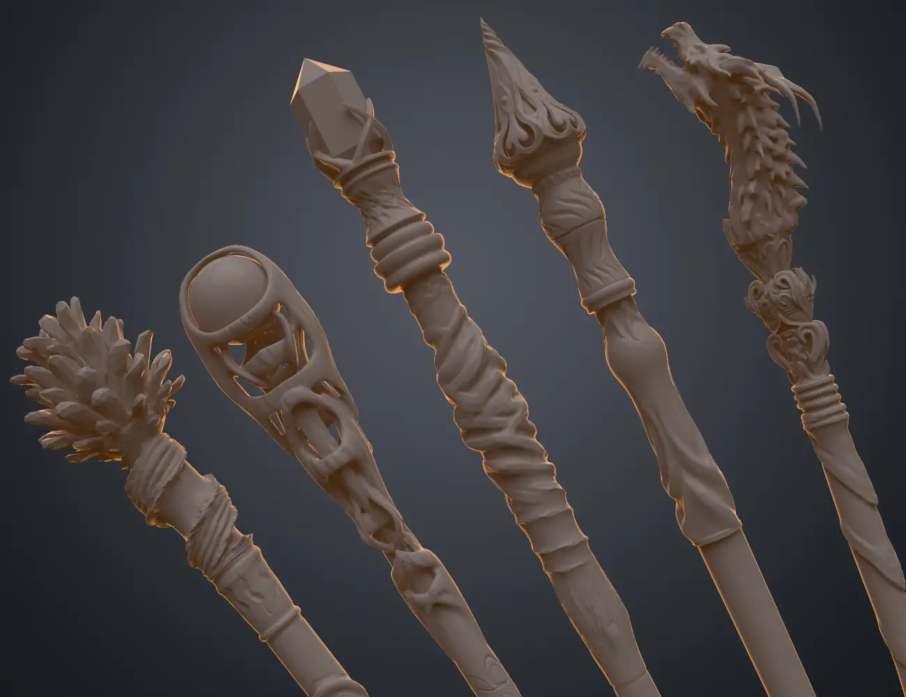 [EXCLUSIVE] Magic Crystal Wands - Collection