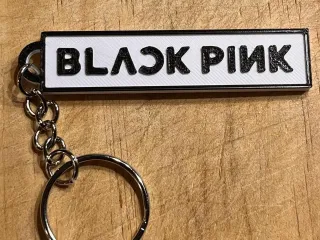 Keychain Black Pink