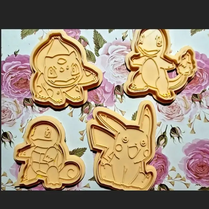 Pokemon Cookie Cutters