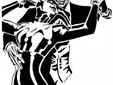 Joker and Harley stencil 1-0