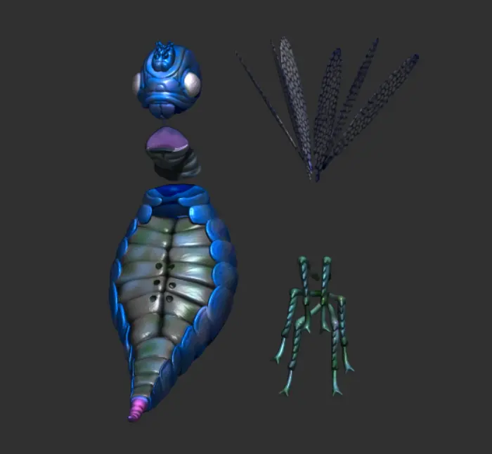 INSECTO BILLYWIG. HARRY POTTER