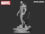 Kaptan Amerika 3d baskı modeli-3
