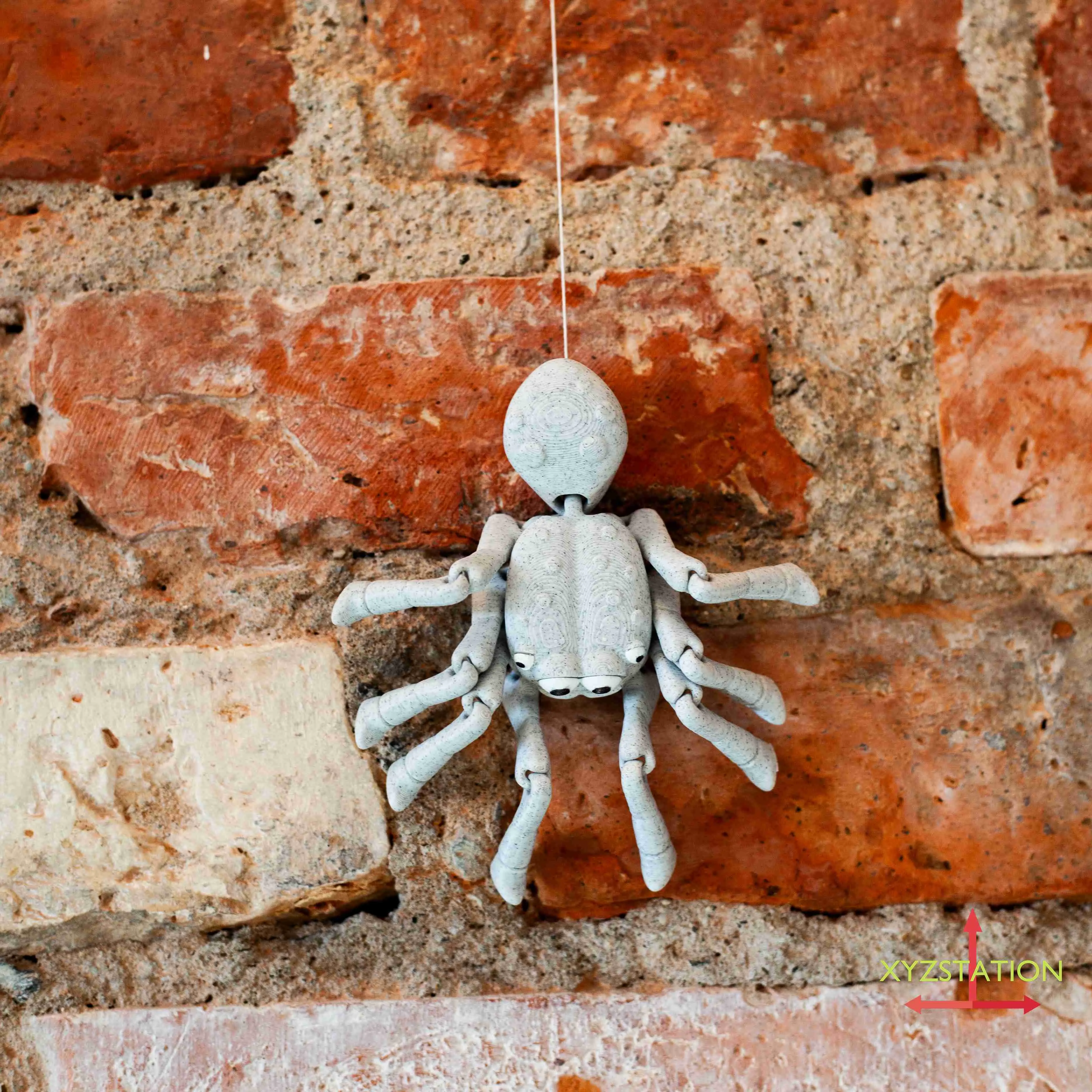 Cute Spider - Articulated - Halloween decoration