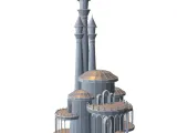 Fantasy Islamic Palace Tower-0