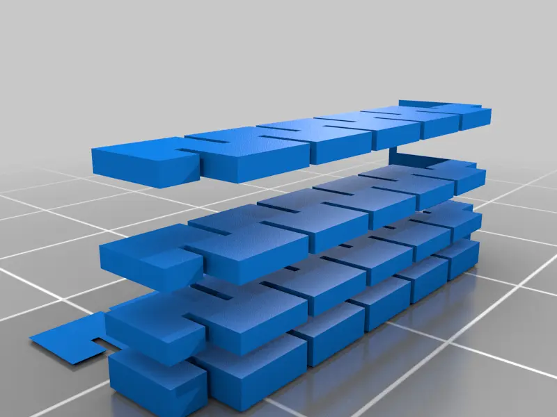 MMU2 minimum color purge calibration tool | 3D models download ...