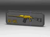 PLACAS DE ARMAS- OSAR 3D-0