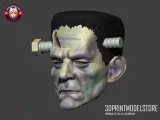 Frankenstein Mask - Halloween Cosplay Costume - Monster Head-1