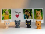 Knitted Kitty Photo Holder - Multipart-1