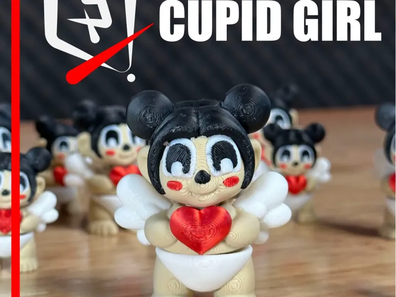 Gearticuleerd Cupidomeisje - De Valentijnswachter