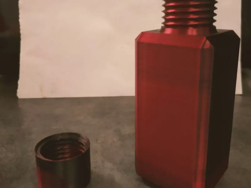 frasco de perfume