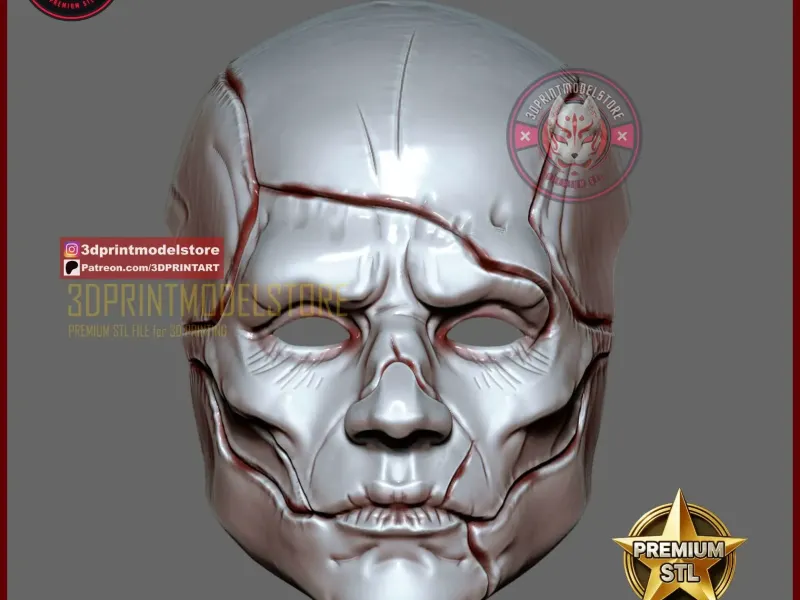 Frankenstein Face Mask Netlix Cosplay Halloween Horror Movie