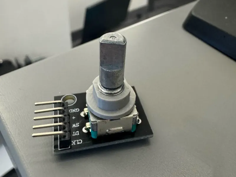 Porca para gerador de pulso impulsador de encoder Arduino!