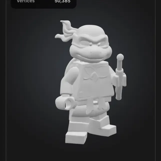 Lego Donatello Ninja Turtle mini figure