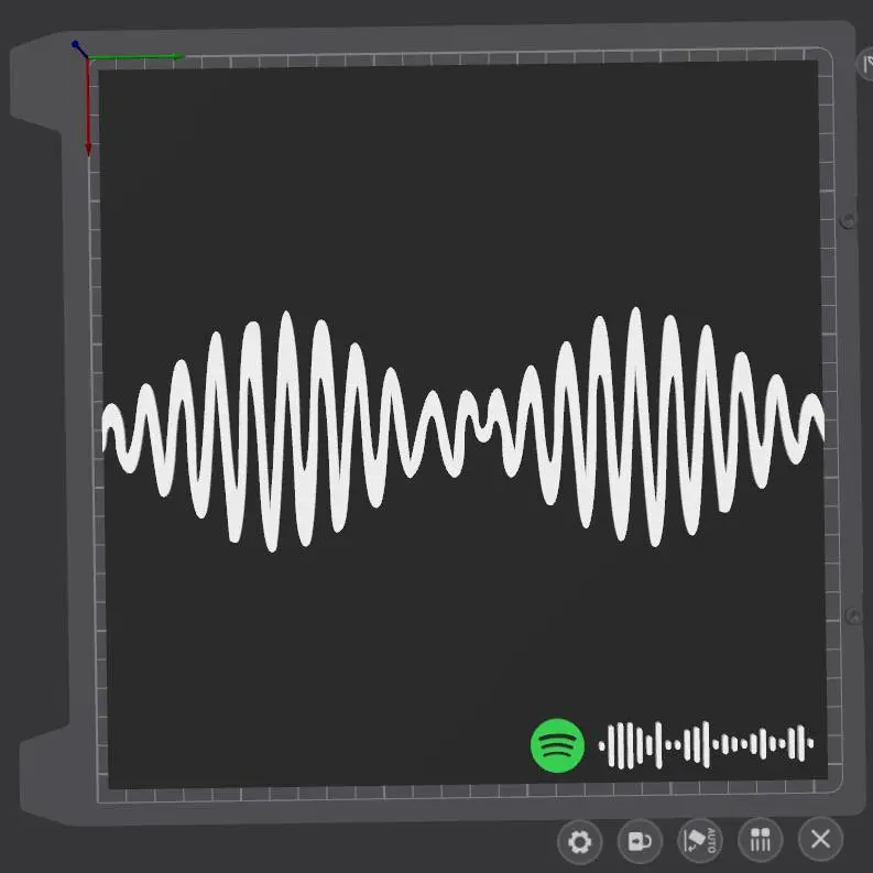 Arctic Monkeys AM album plate