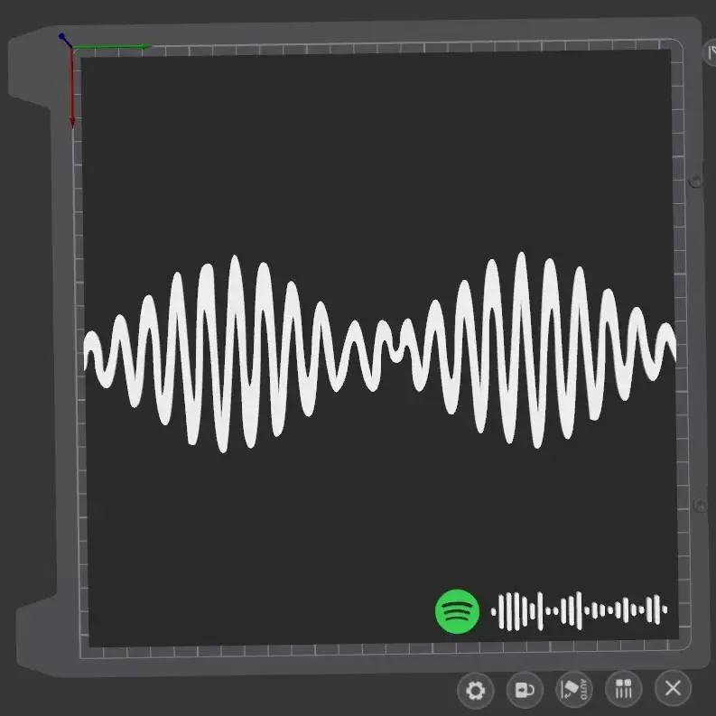 Arctic Monkeys AM album plate