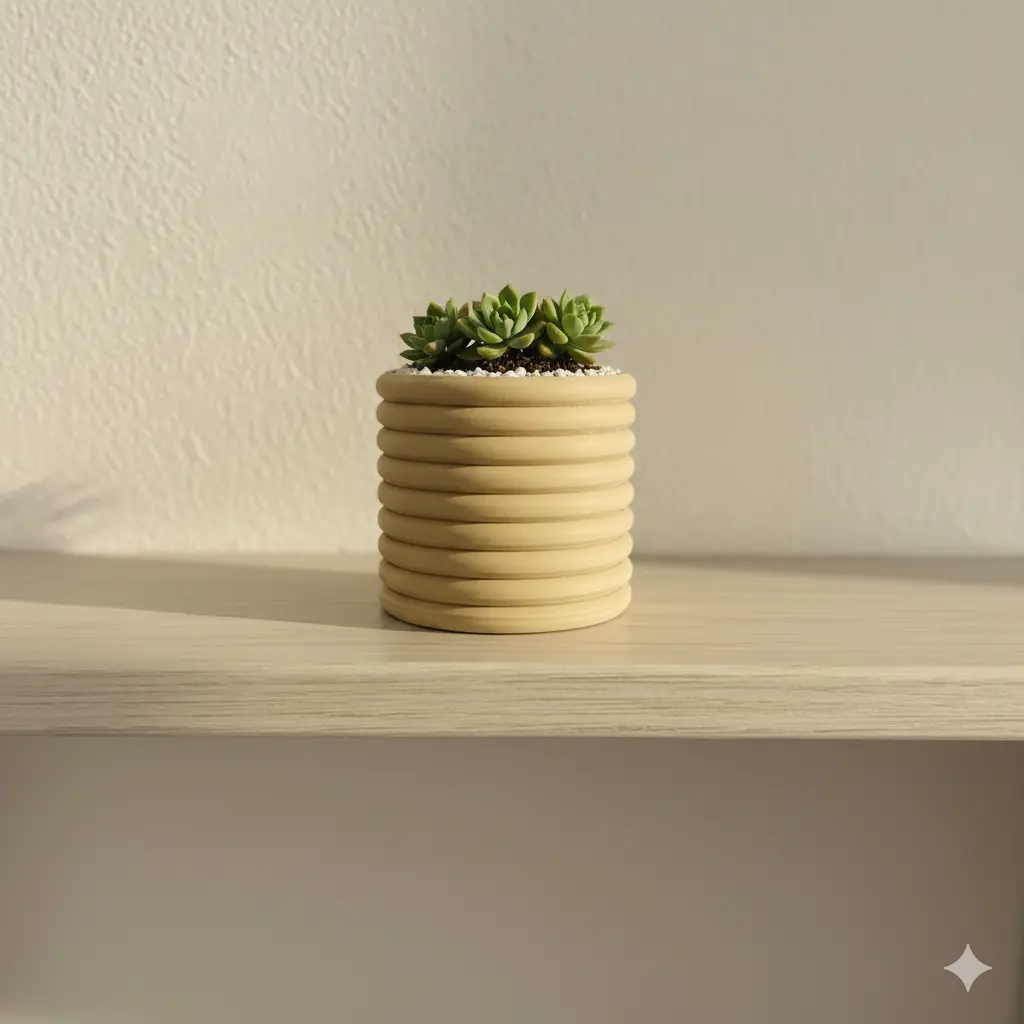 Elegant Minimal Planter for Small Flowers