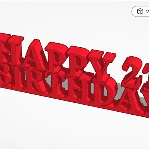 Happy Birthday 21