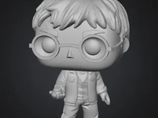Harry Potter with Resurrection Stone