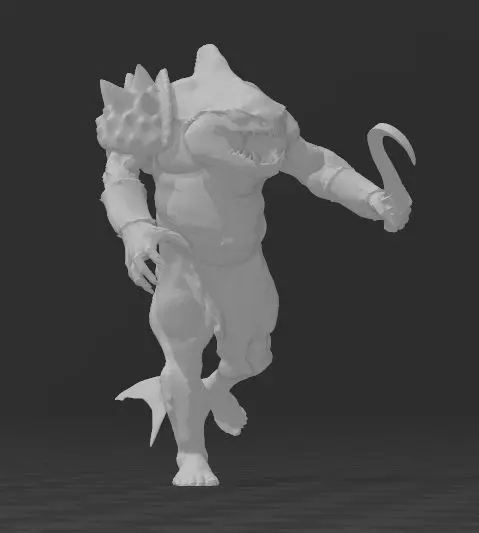 megalodon yetis - mawtribes - ogre pirate themed army