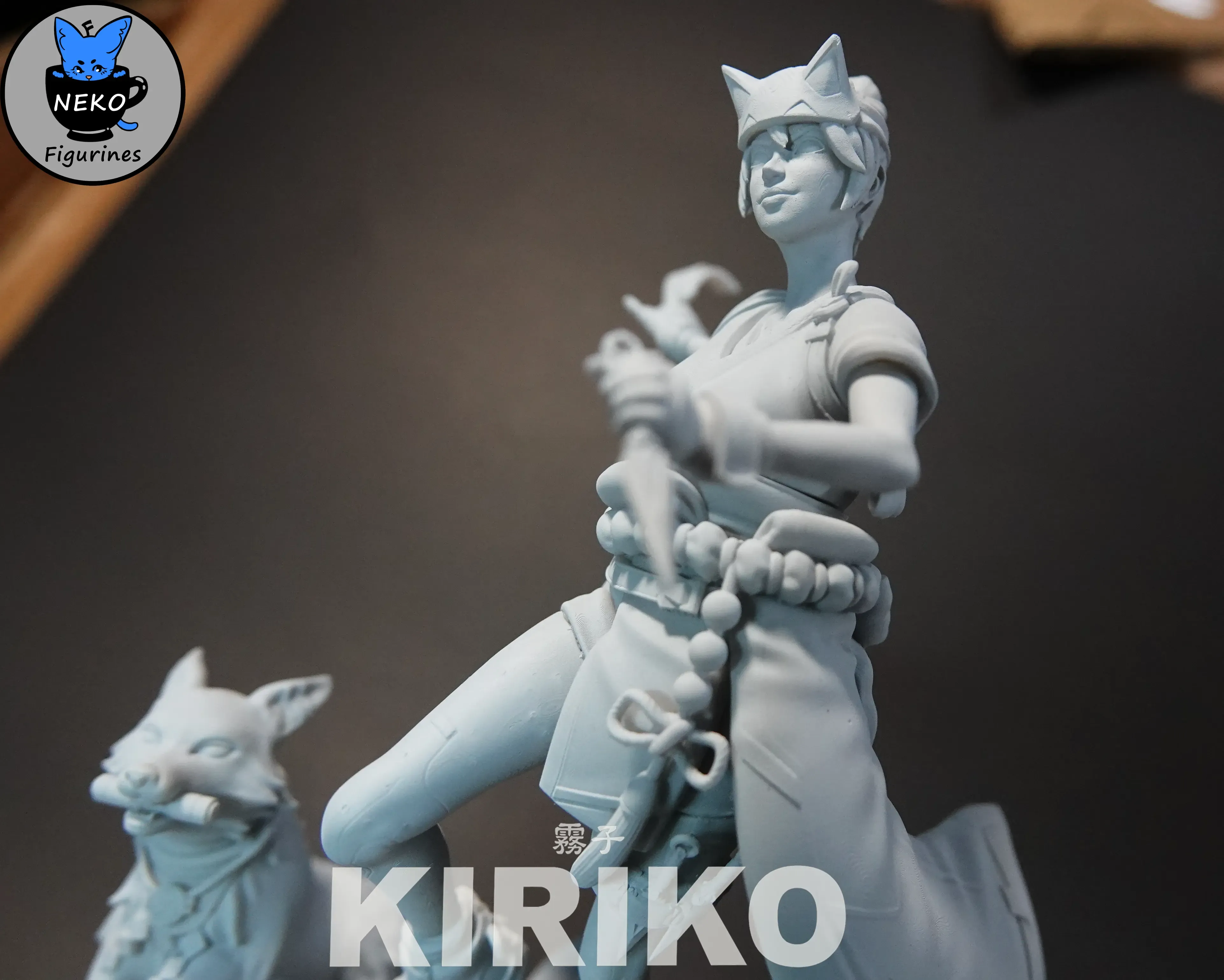 Kiriko OverWatch 2- STL Game Figurine for 3D Printing