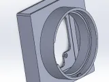 Creality K1 - Karbon ve Hepa filtre tutucu/montajı-0